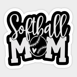 Softball Mom Softball Mom Sticker